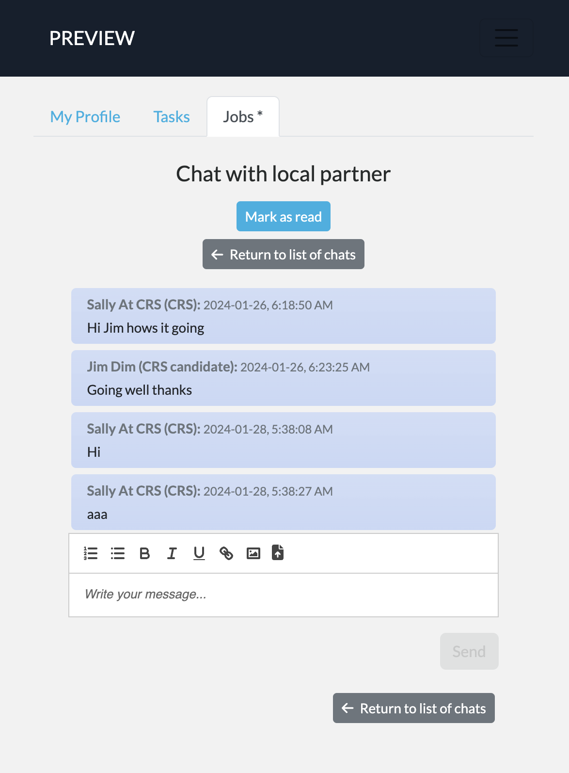 Candidate Registration and Consents