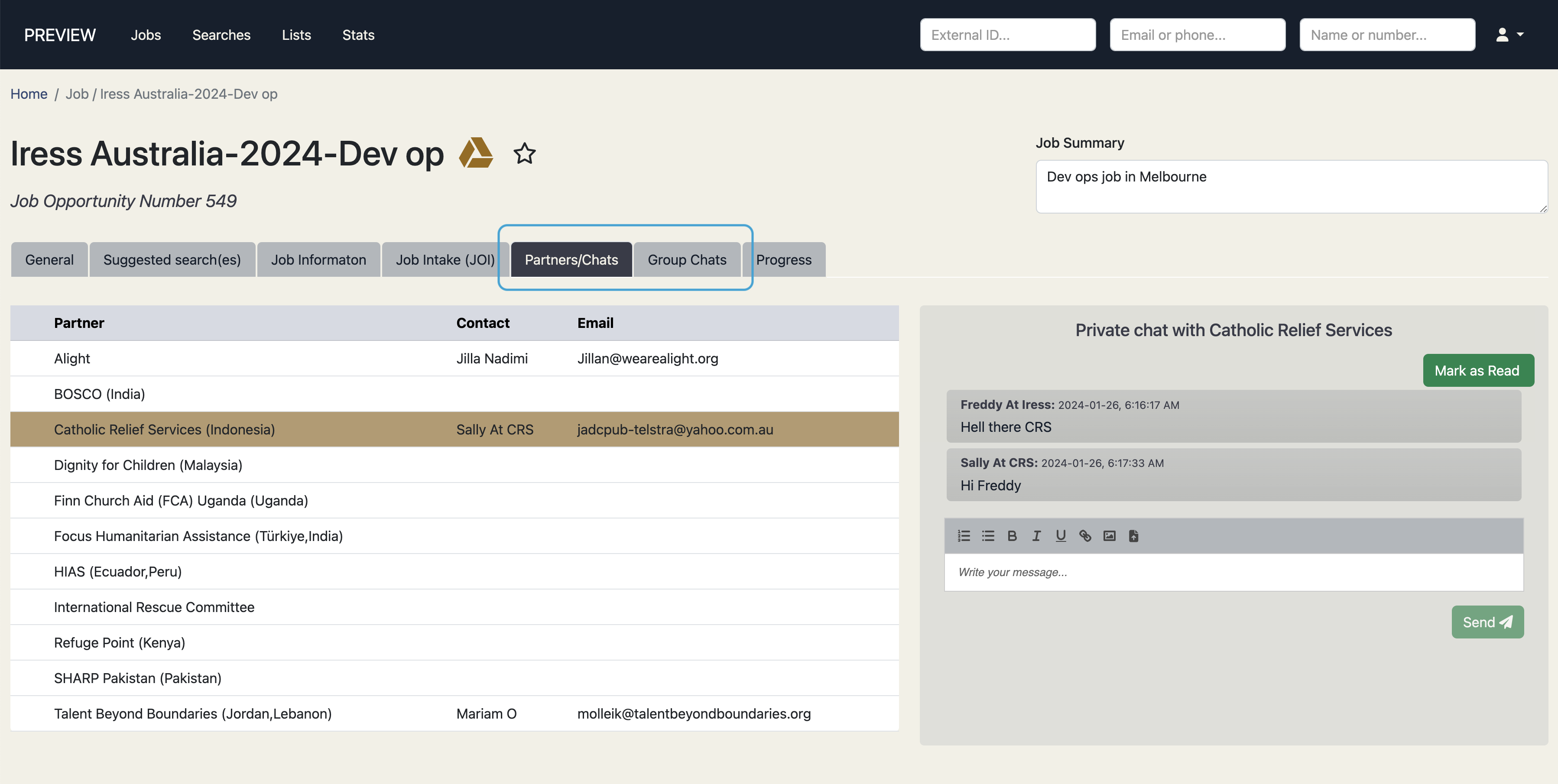Candidate Registration and Consents