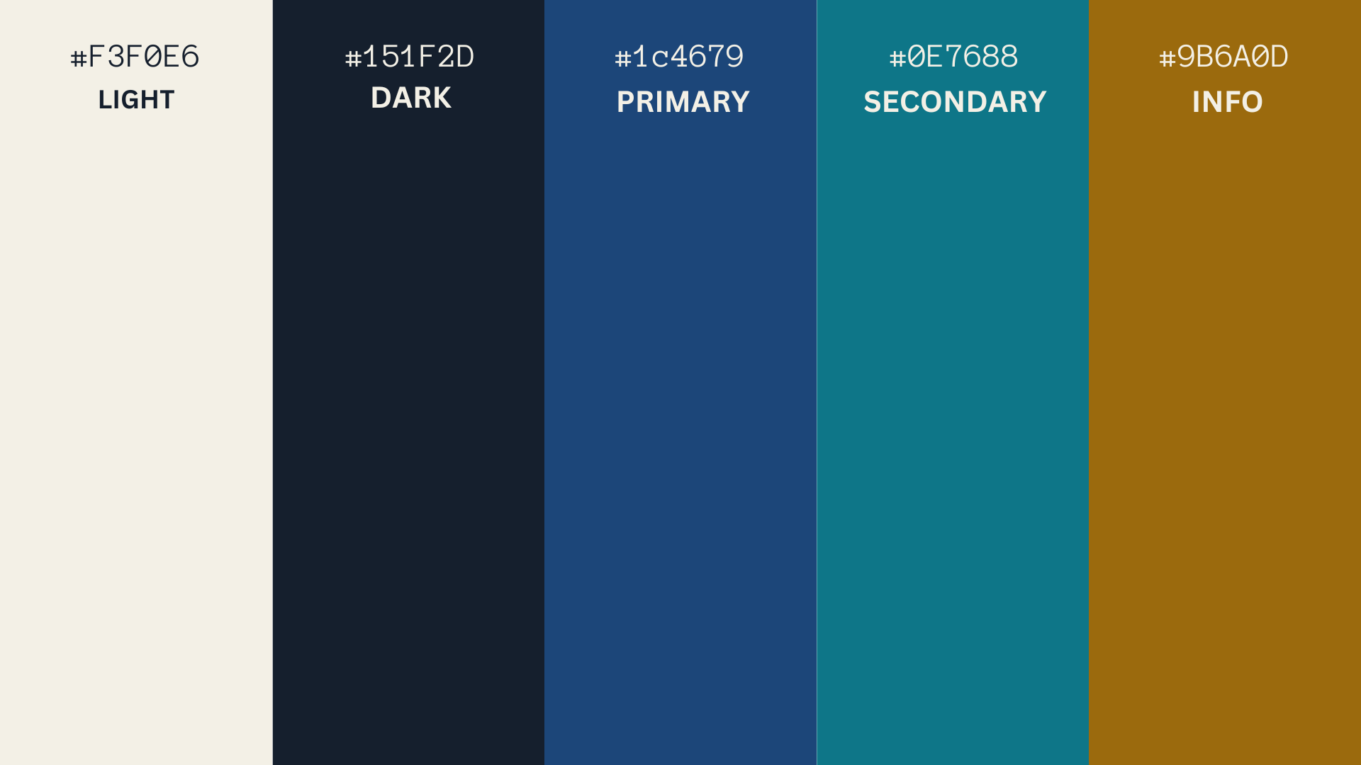 Widened Colour Palette