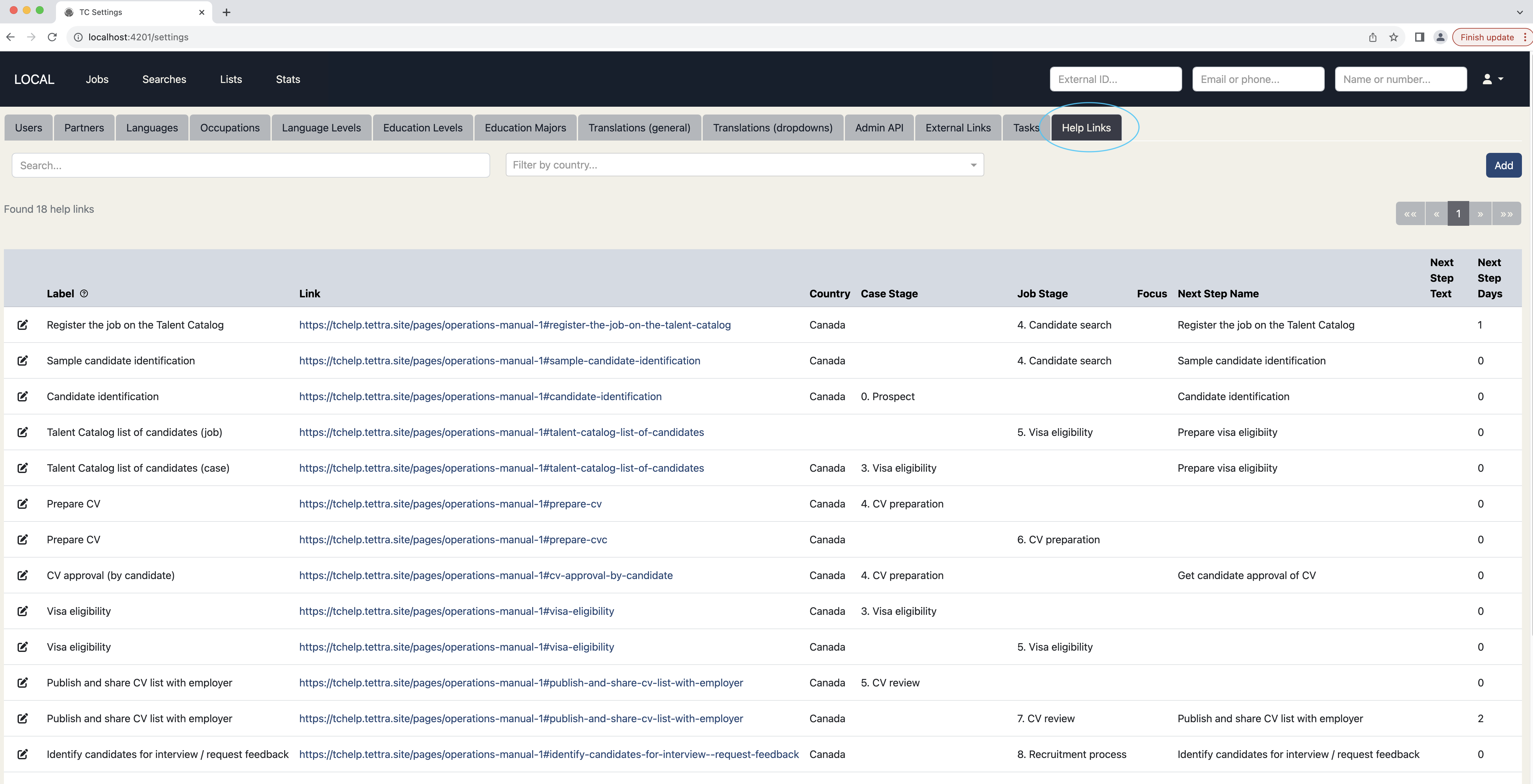 Context Sensitive Help