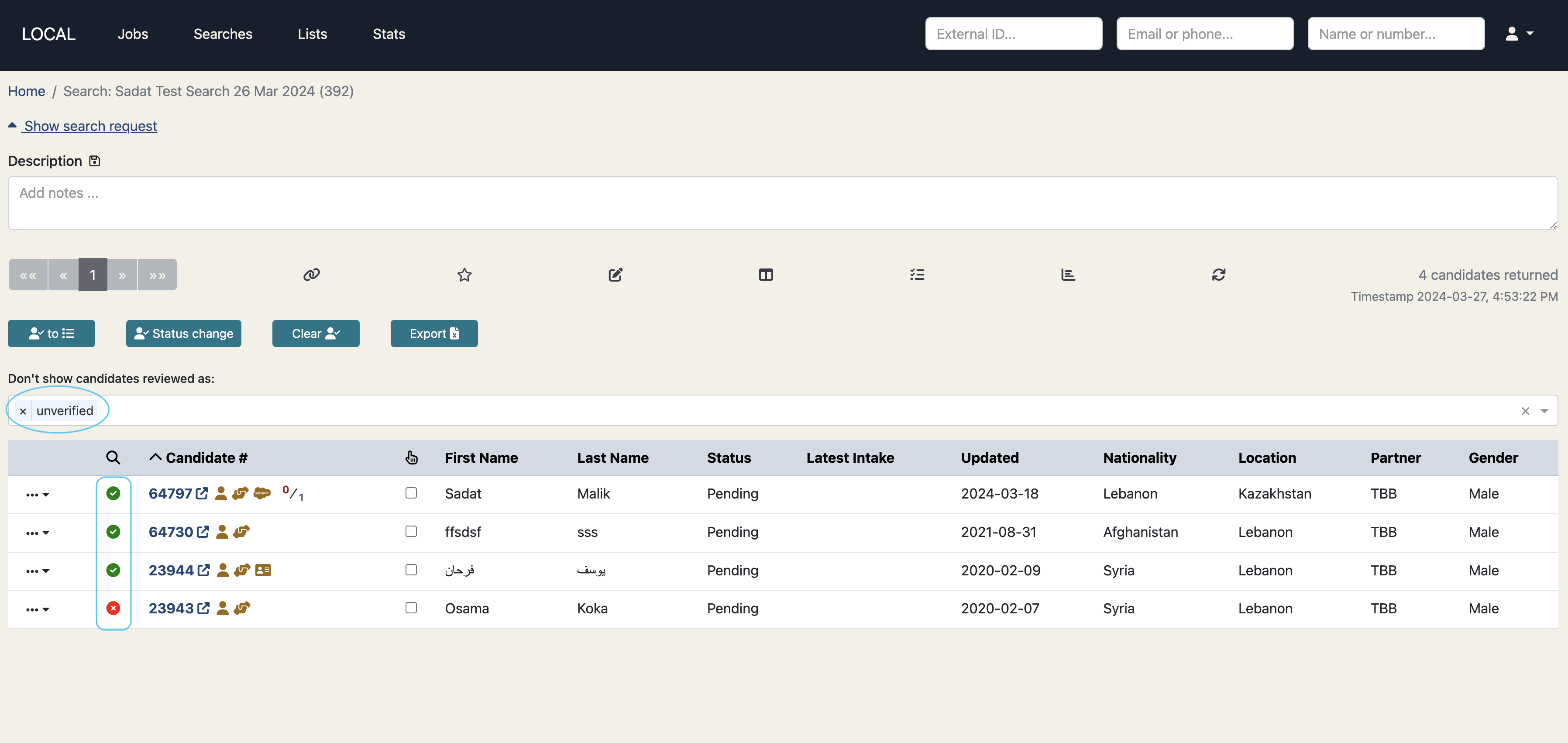 Unverified Review Filter