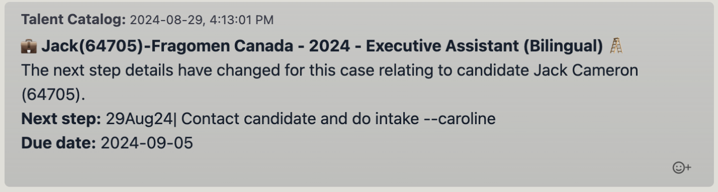 Candidate Registration and Consents
