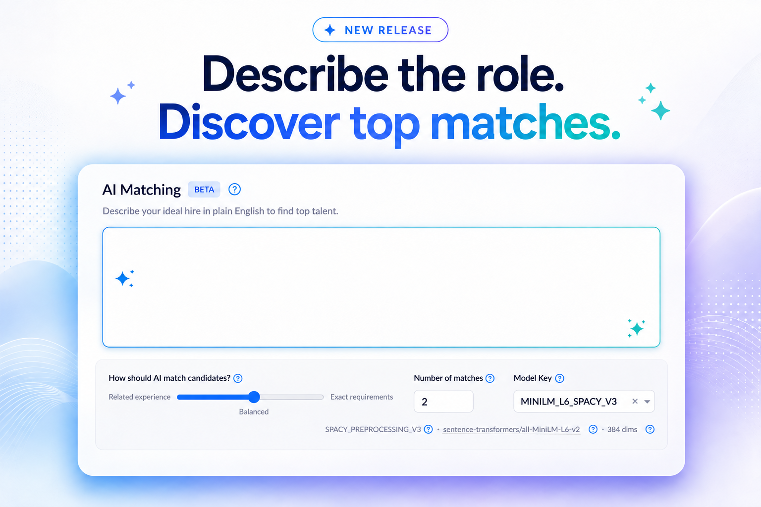 AI Matching